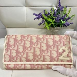 Dior Monogram Long Wallet